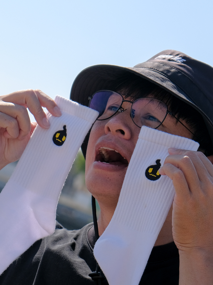 SPPPP｜襪子｜三波｜白色