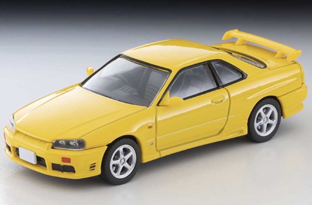 預訂 Pre Order - Tomytec LV-N365a 1998 Nissan Skyline 25GT-T with optional (yellow)