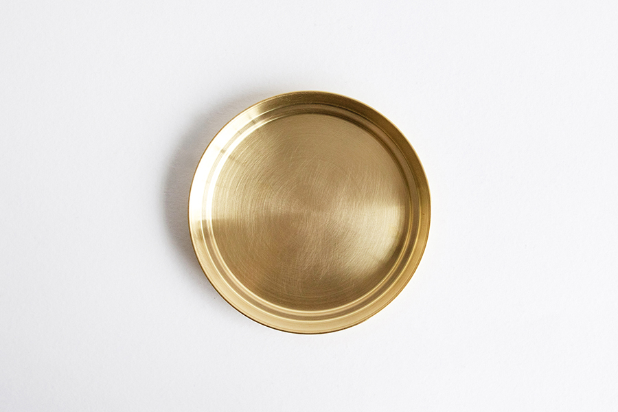 東屋-豆盆 黃銅 大