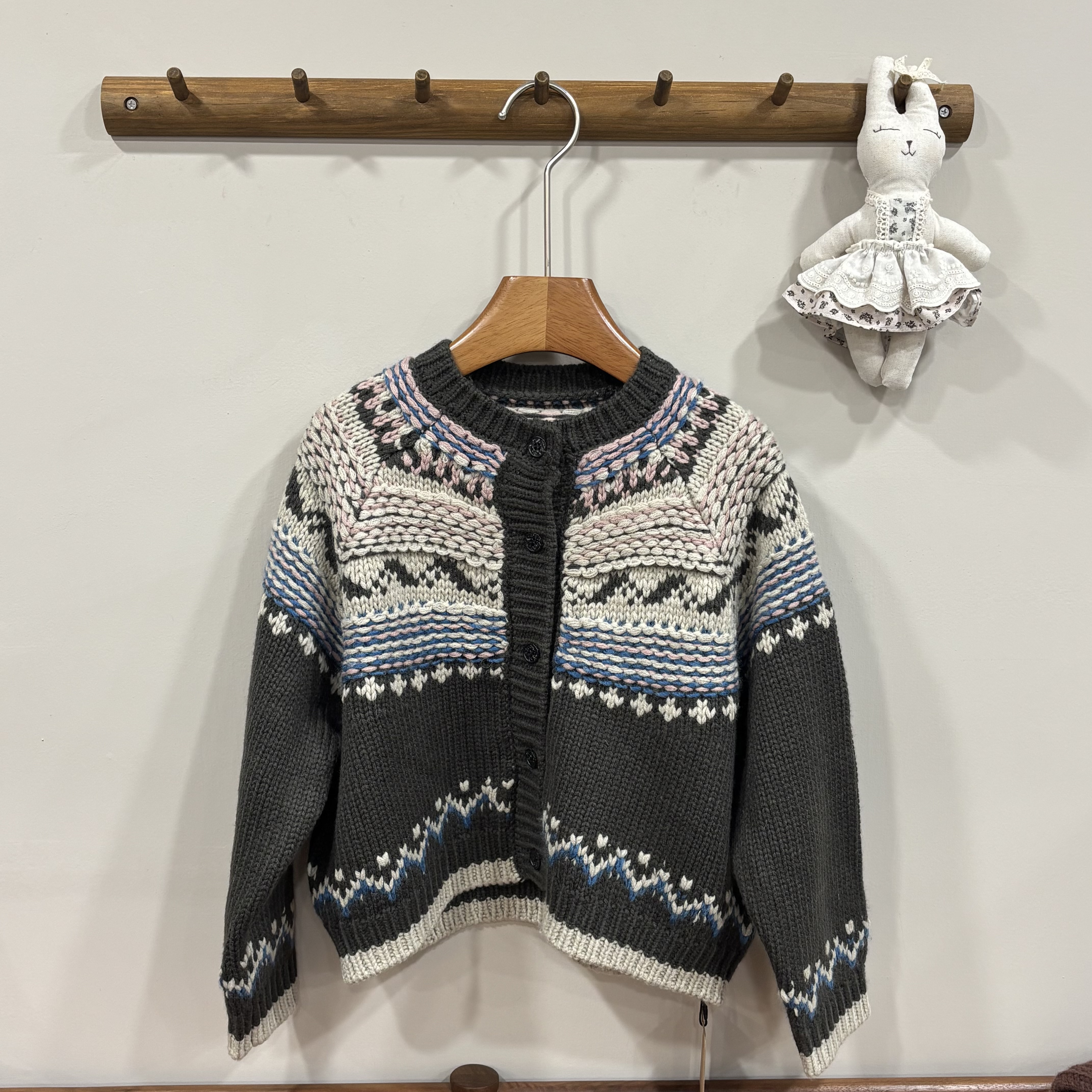 A03780圖騰針織外套