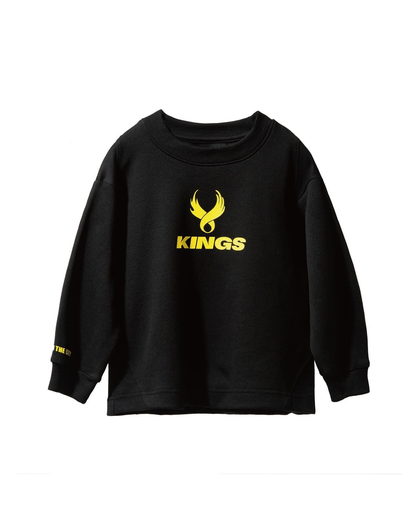 REMIX "KINGS Spirit Crown Kids LS Tee" (Black)