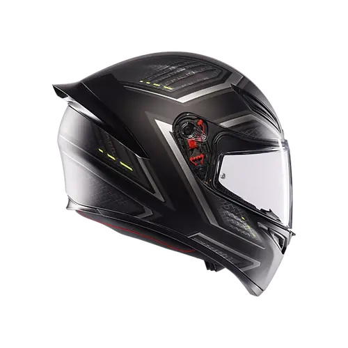 AGV K1 S Sling MattBlack Grey 黑灰 彩繪 全罩帽款