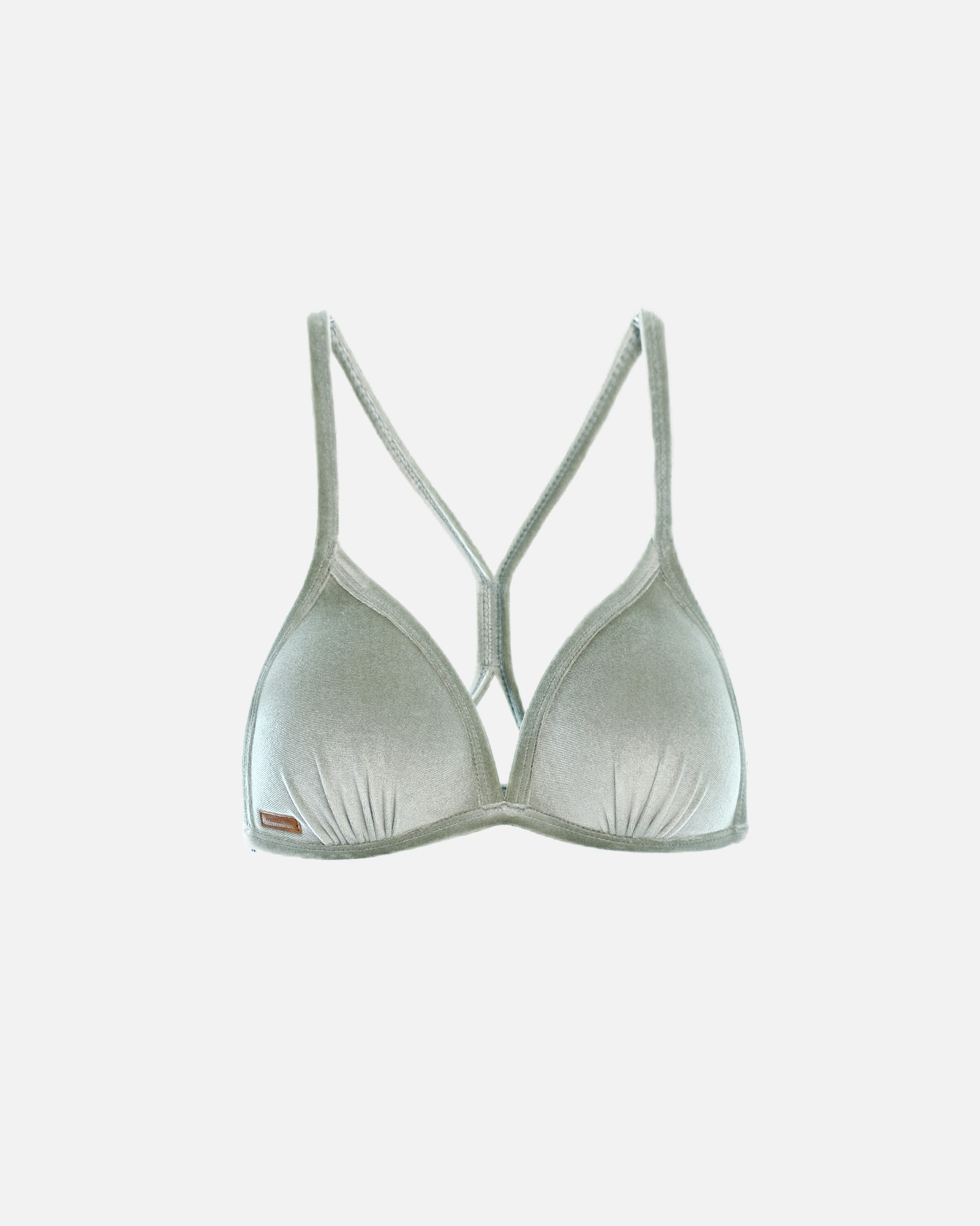 UPV 絨布三角美胸綁帶上衣特別色-L