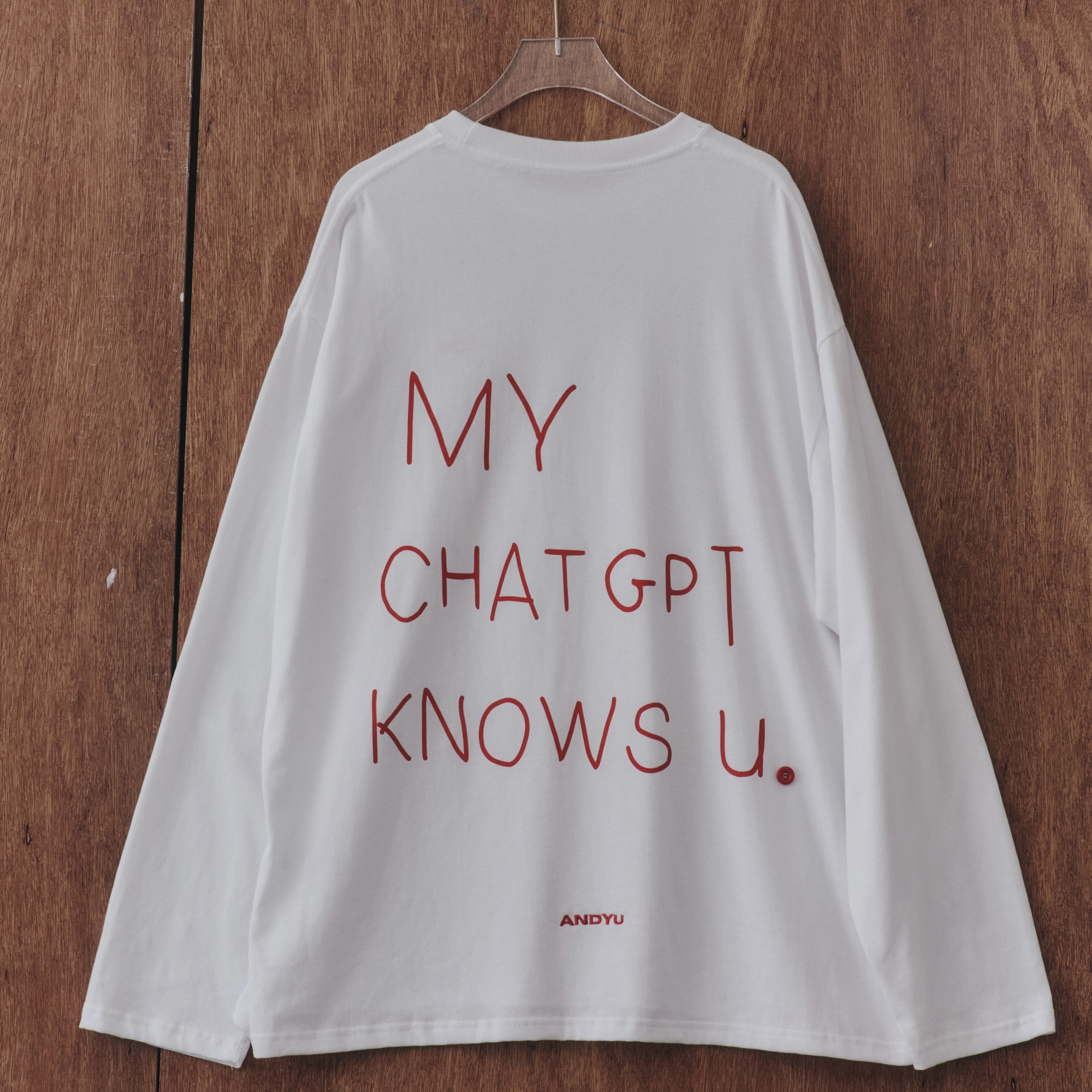 ANDYU classic GPT knows long sleeve Tee