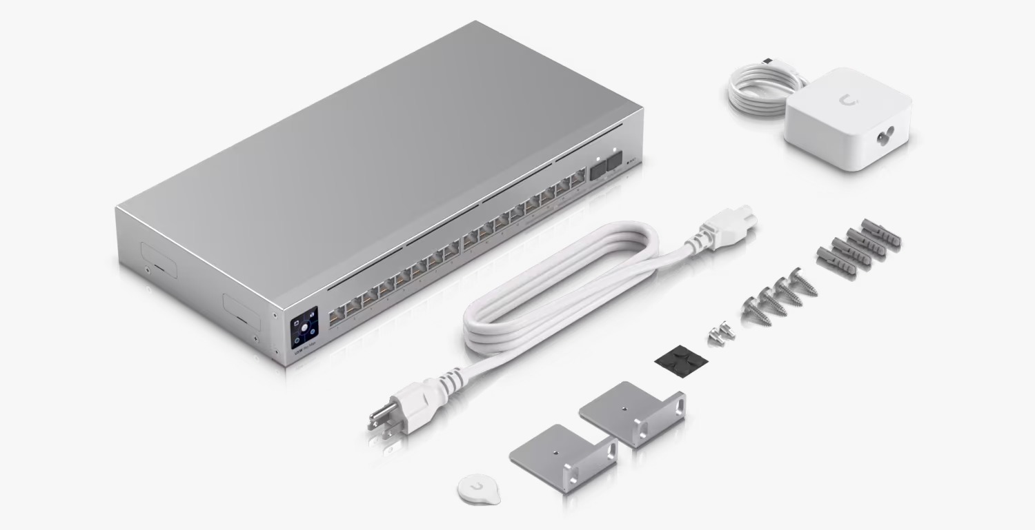 Ubiquiti UniFi Pro Max 16｜16 埠 L3 交換器・2.5GbE＋10G SFP+（USW‑Pro‑Max‑16）