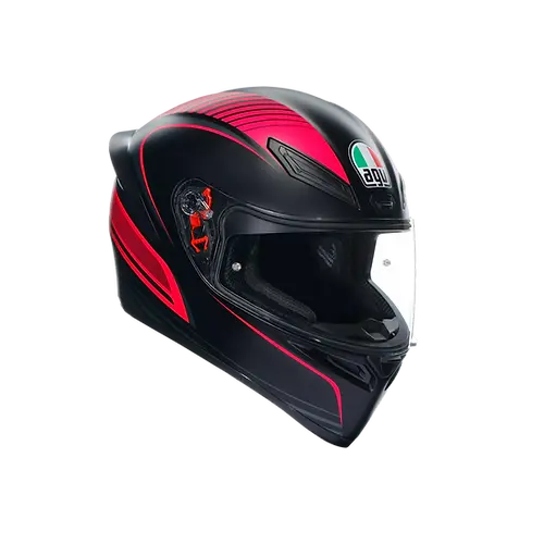 AGV K1 S Warm UP Matt Black Pink 黑粉 彩繪 全罩帽款