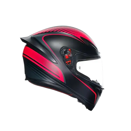 AGV K1 S Warm UP Matt Black Pink 黑粉 彩繪 全罩帽款