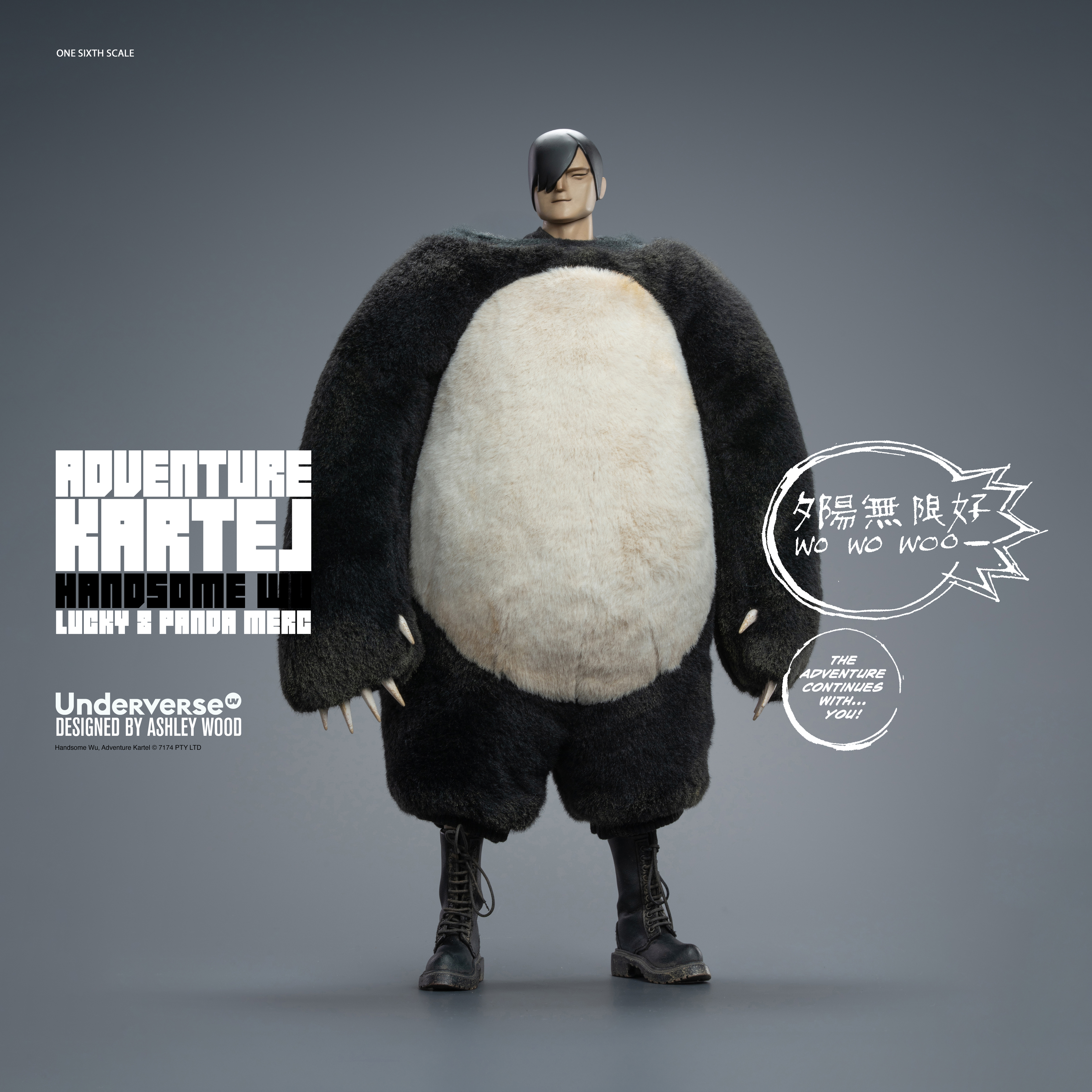 (預訂) Underverse UV202514 1/6 DIRTY BOI PANDA HANDSOME WU