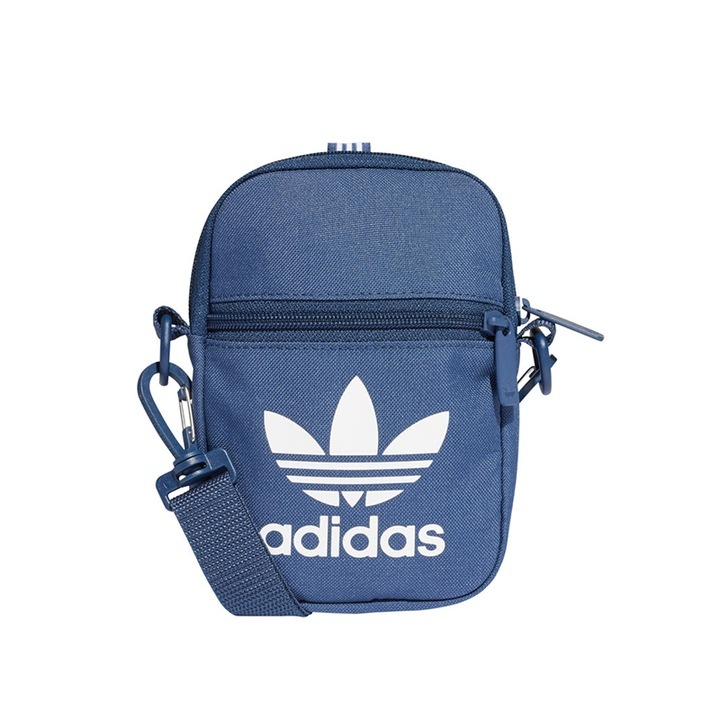 【逢甲 FUZZY】Adidas Fest Bags 淺藍 側背包 方形包 小包 FL9663