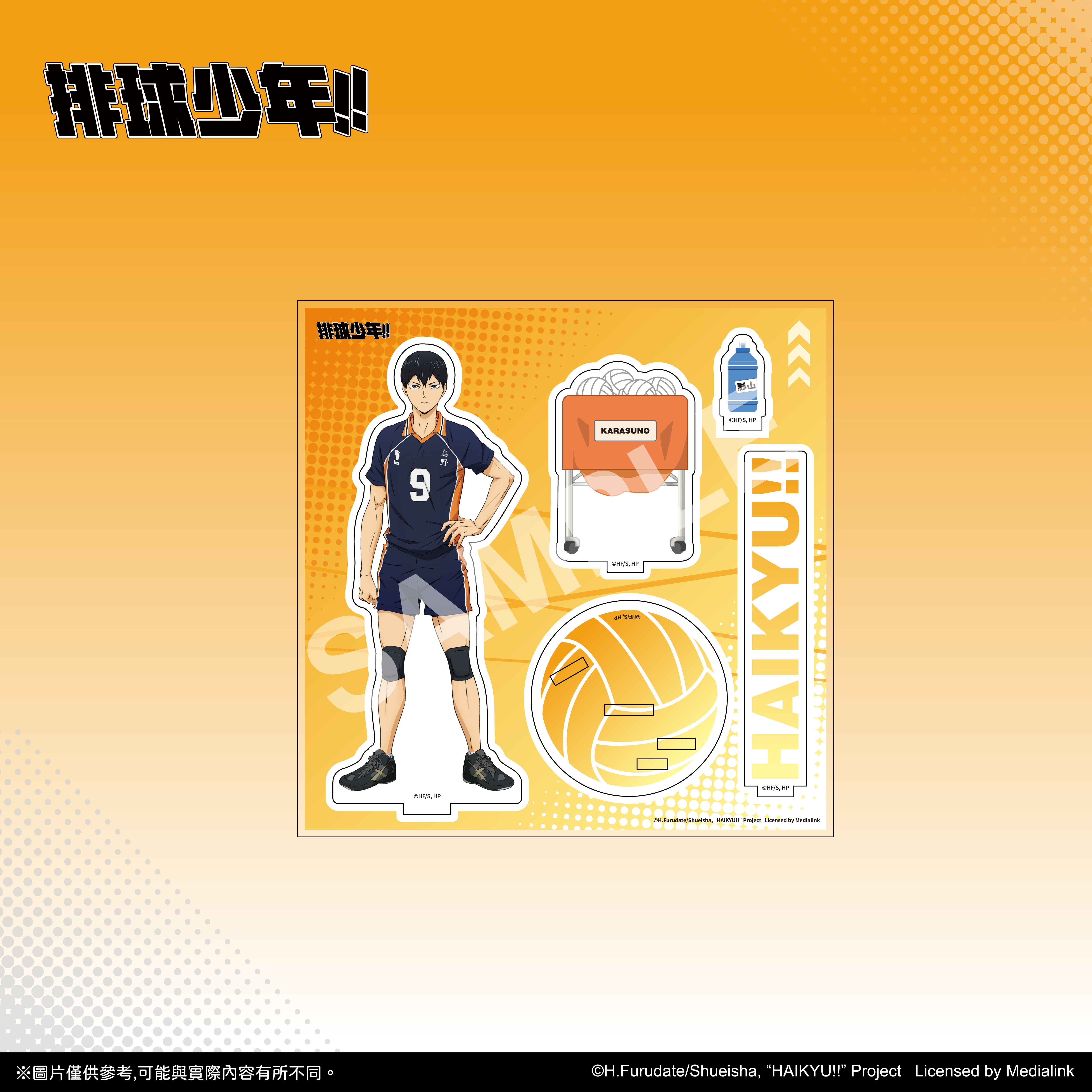 【預購】排球少年!!-全身壓克力立牌-影山