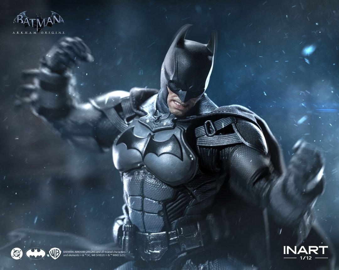 INART Batman Arkham Origins 1/12 蝙蝠俠：阿卡漢起源可動人偶 Action Figure