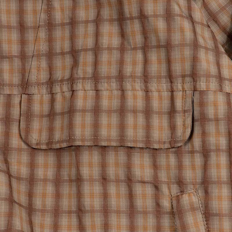 idealism 3D Check Jacket 尼龍 格紋 連帽外套 咖啡色 ID25060-BN [台灣現貨]