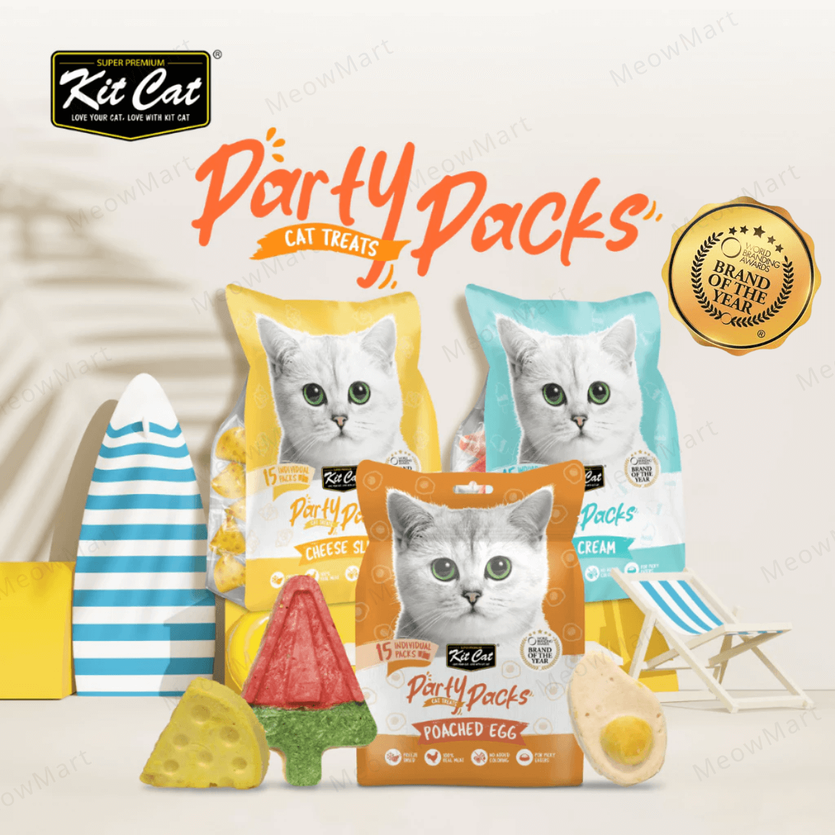 Kit Cat 貓貓凍乾造型小食