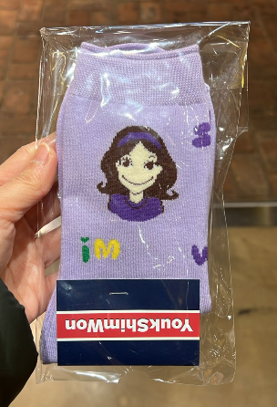 [K] YSW SOFT SOCKS F JELLY LUNA,PURPLE, J0XAC04PULNF (KYW167)