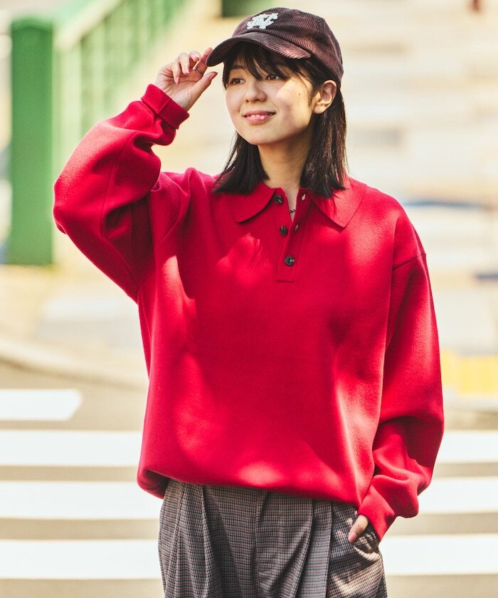 限時折扣預購┃FREAK'S STORE 長袖polo領針織衫