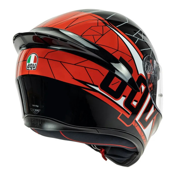 AGV K1 SHIFT 黑紅 彩繪 全罩帽款