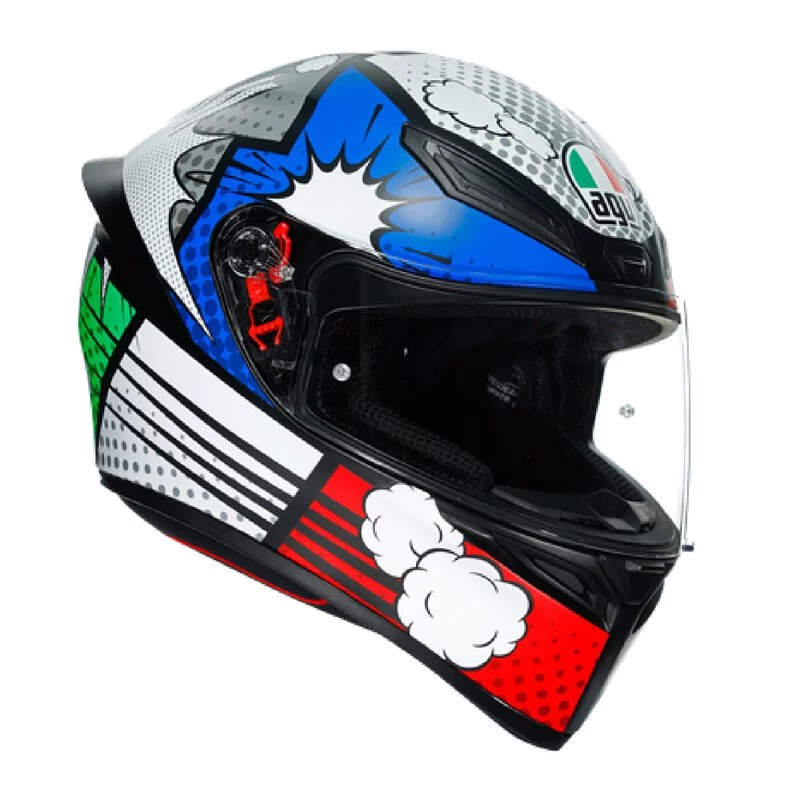 AGV K1 BANG 消光 彩繪 全罩帽款