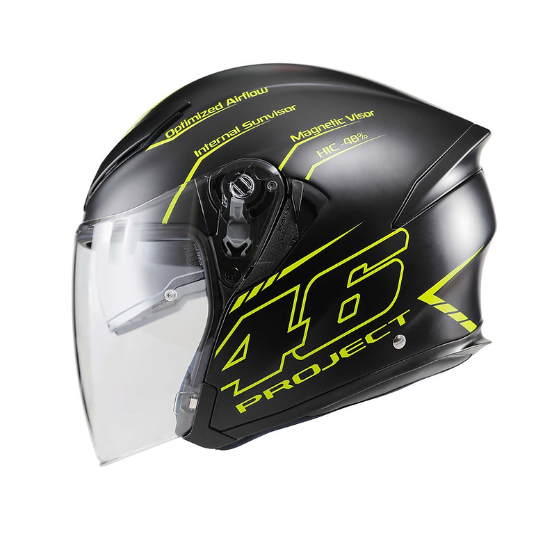 AGV K5 JET  Project 46 3.0 選手彩繪 3/4帽款