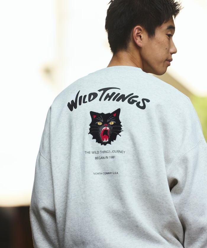 日本 Wild Things x Freak's Store 別注 Cat Sweatshirt