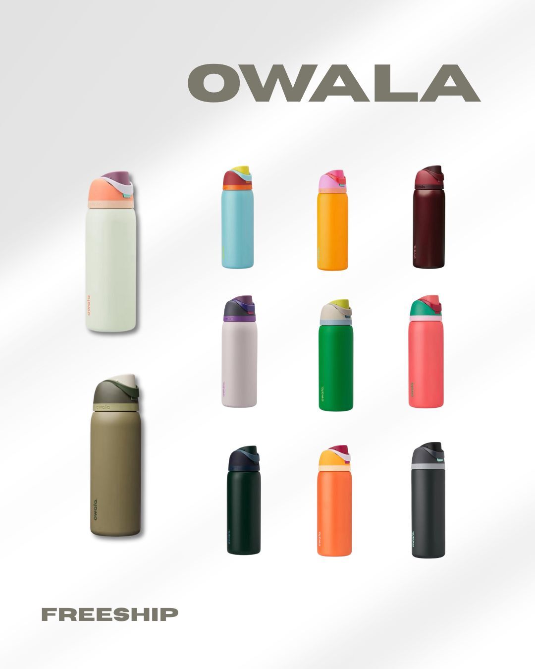 OWALA FREESHIP 水壺 24OZ / 32OZ