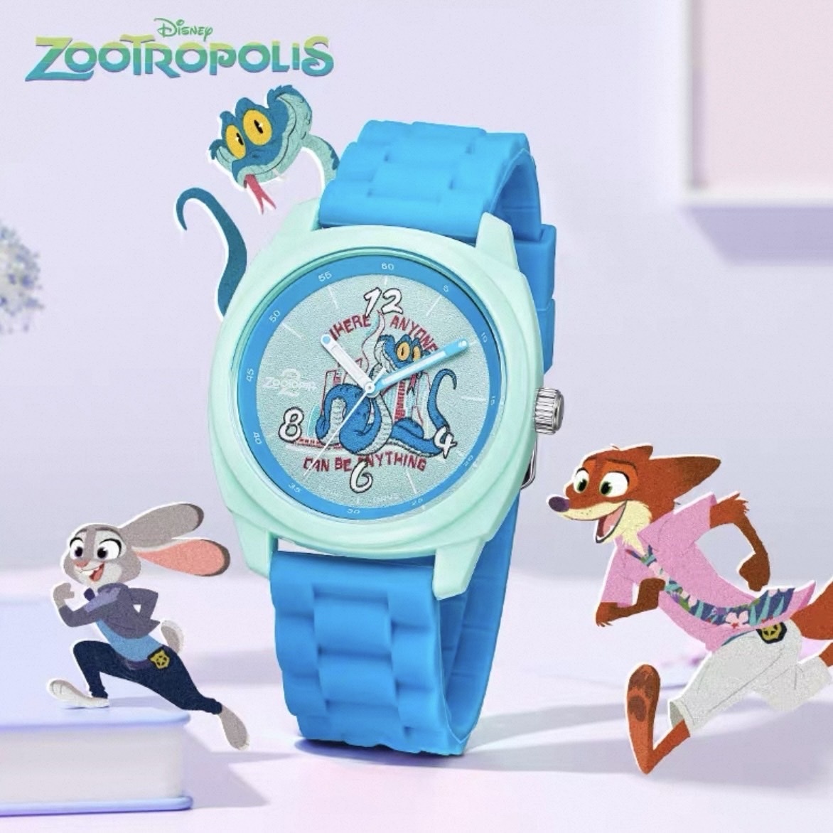 <正版授權>ORVE x 動物方城市2 硅膠錶帶 聯名 手錶 迪士尼 蓋瑞 尼克 茱蒂