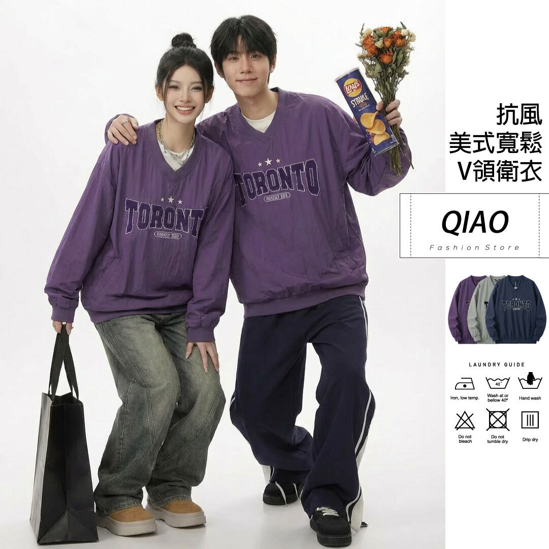 TORONTO刺繡長T GJ-G2501