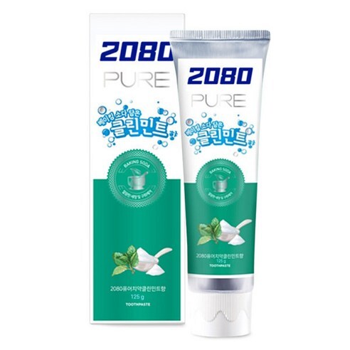 2080 Baking Soda Pure Toothpaste 120g - MENTHOL