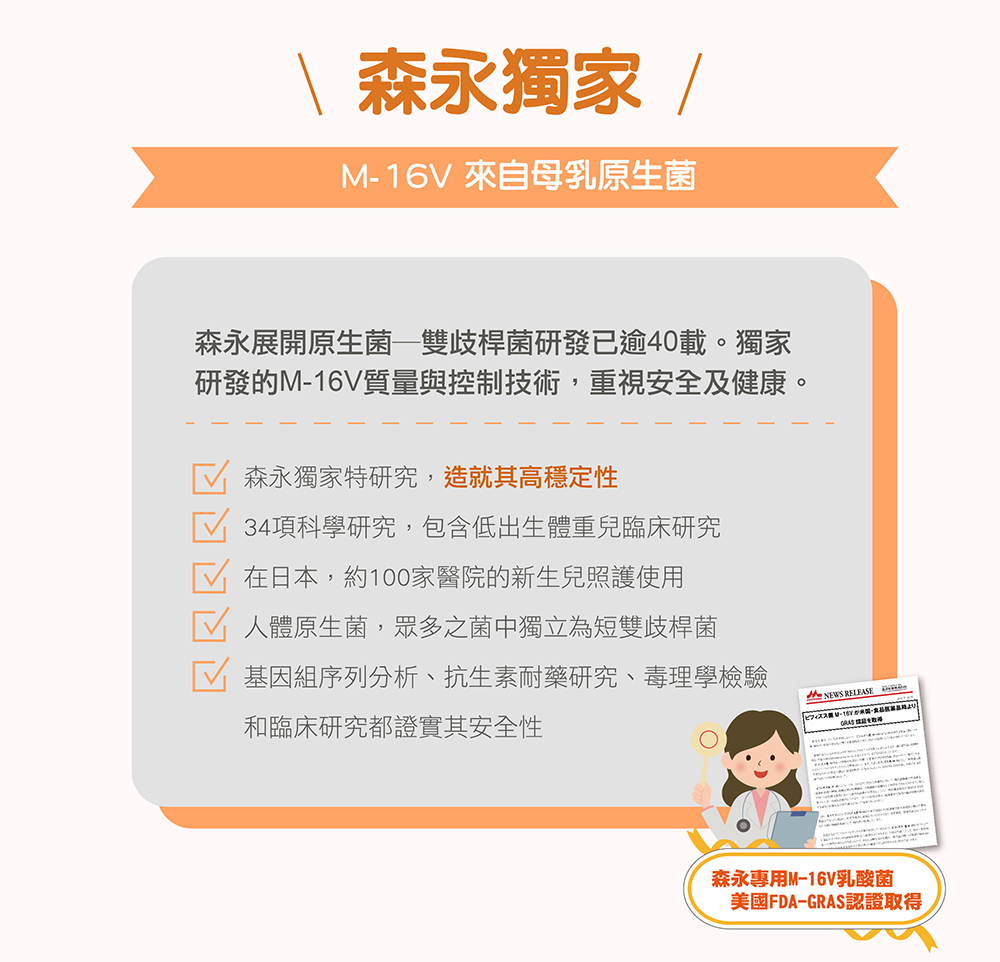 IKOR 善玉菌快調 M-16V 益生菌 說明圖 4