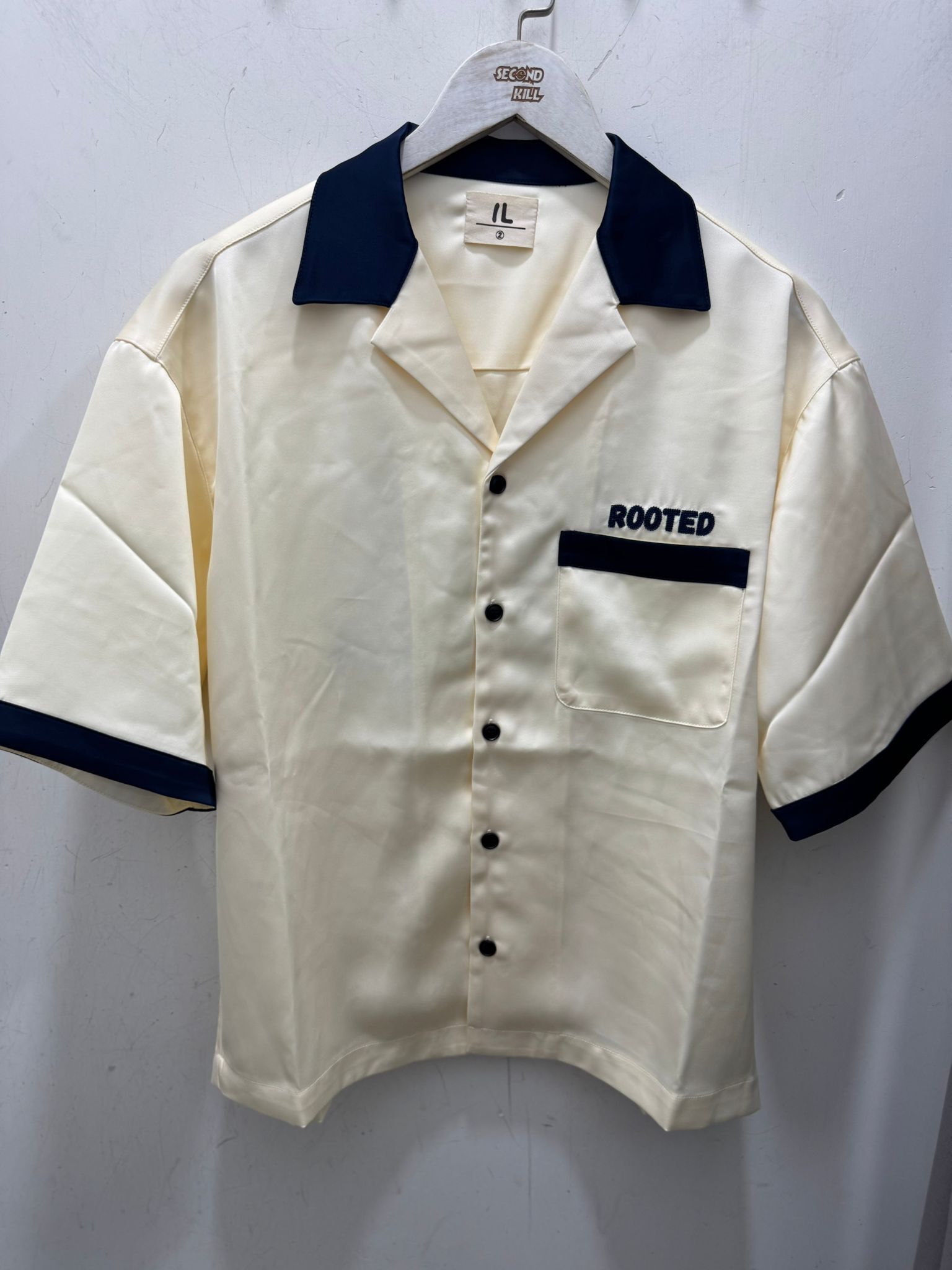 Ching Chong Rooted Embroidery Shirts - White