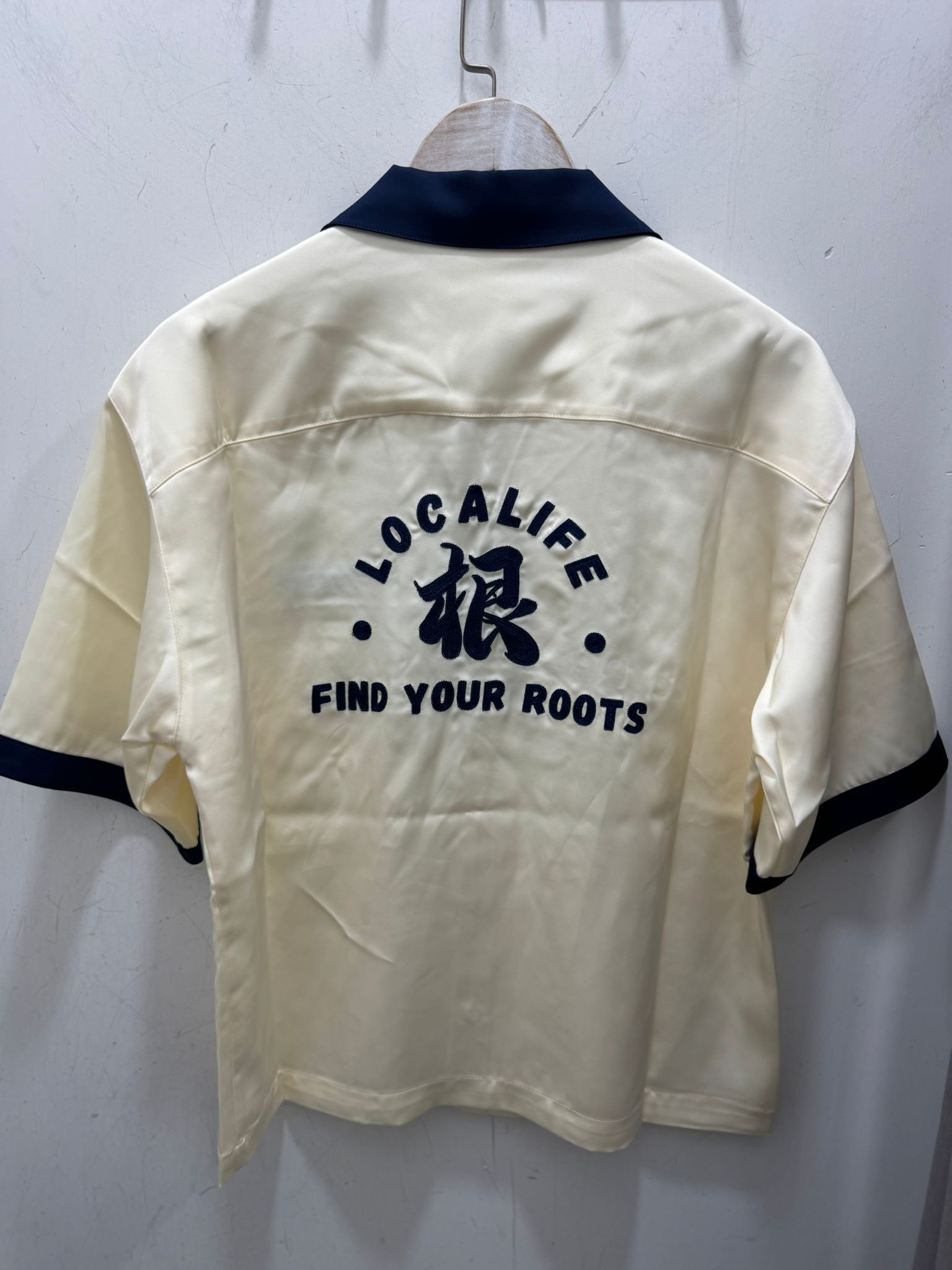 Ching Chong Rooted Embroidery Shirts - White
