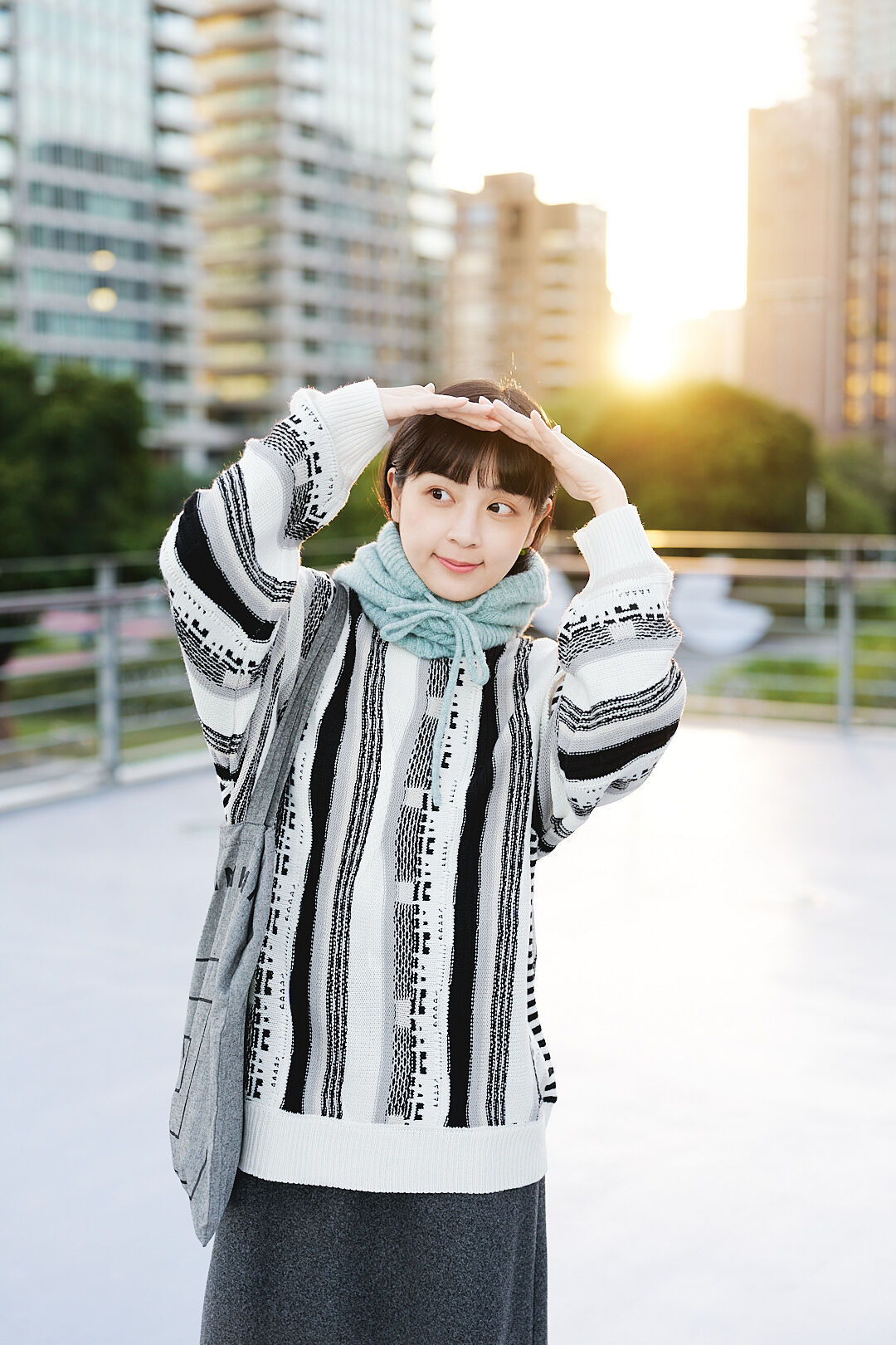 (限量)瀨戶內暖陽！復古幾何圖騰毛衣(三色-象牙白)