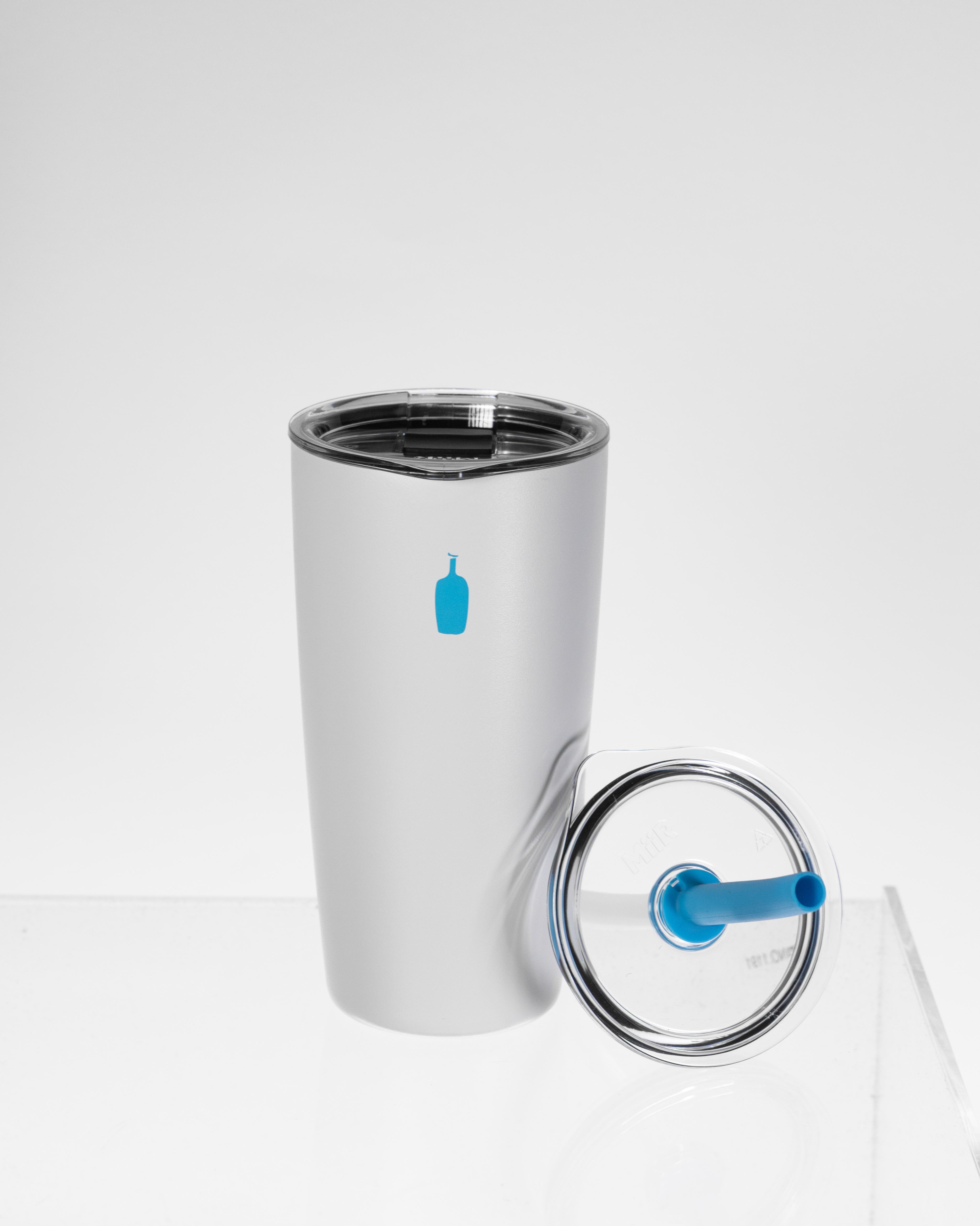 BLUE BOTTLE COFFEE COMMUTER CUP WITH STRAW  16-OZ  附蓋吸管杯