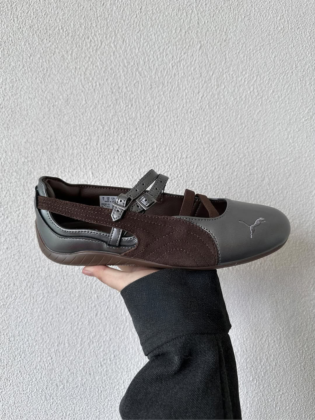 PUMA SPEEDCAT BALLET LUX 賽車鞋 芭蕾舞鞋 涼鞋 煙灰銀棕 灰銀 可可色 摩卡 女鞋 408197-01 / 調貨