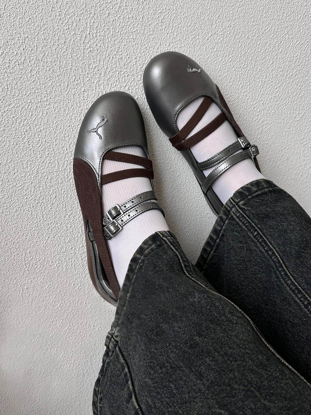 PUMA SPEEDCAT BALLET LUX 賽車鞋 芭蕾舞鞋 涼鞋 煙灰銀棕 灰銀 可可色 摩卡 女鞋 408197-01 / 調貨