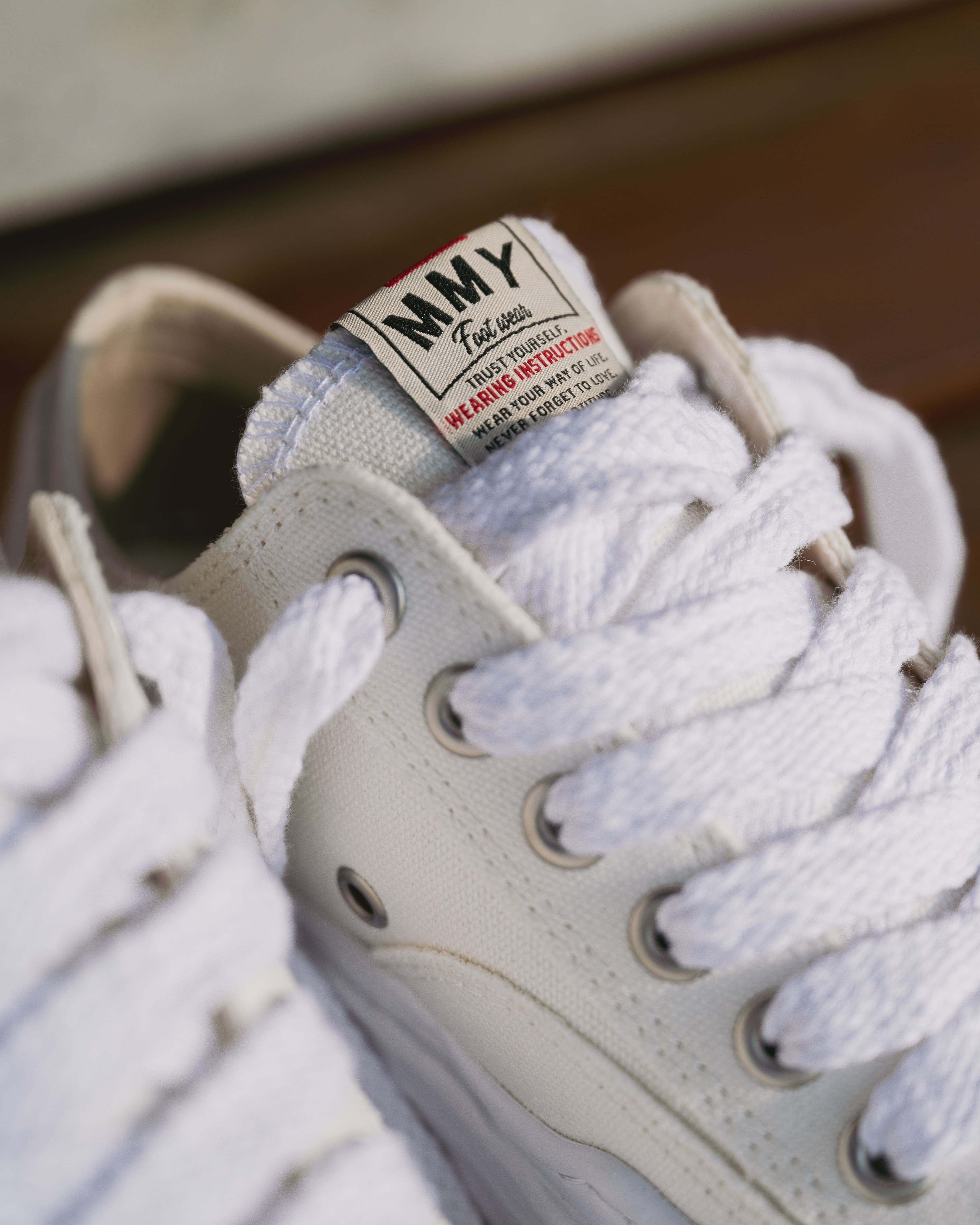 iSNEAKERS｜Maison Mihara Yasuhiro Hank OG Sole Canvas Low "White" 白色 三原康裕 A05FW702WT