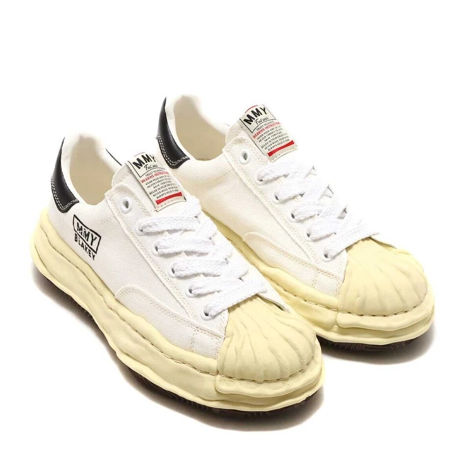 iSNEAKERS｜Maison Mihara Yasuhiro Blakey OG Sole Vintage "White" 白色 奶油底 三原康裕 A09FW732WT