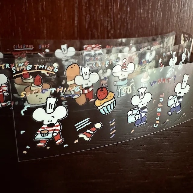 1991w2992｜小老鼠的食況轉播 膠帶