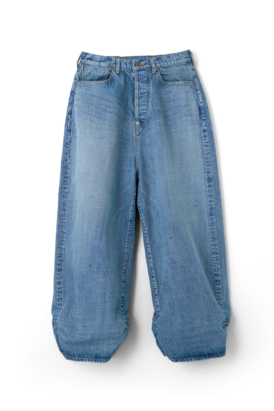 REFOMED FRESH MAN DENIM WIDE PANTS"USED"