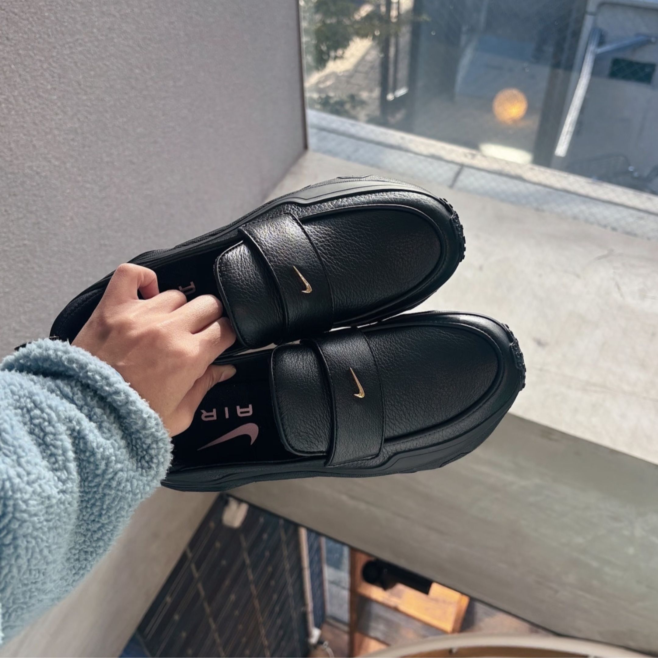 NICEDAY 代購 Nike Air Max Phenomena 黑 黑金 全黑 黑魂 樂福鞋 金勾 女鞋 IM8814-001