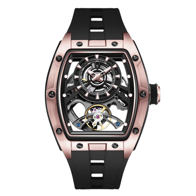 【BENTLEY 賓利】THE UNIVERSE 萬象系列 BL-30 酒桶 機械 鏤空 夜光 手錶