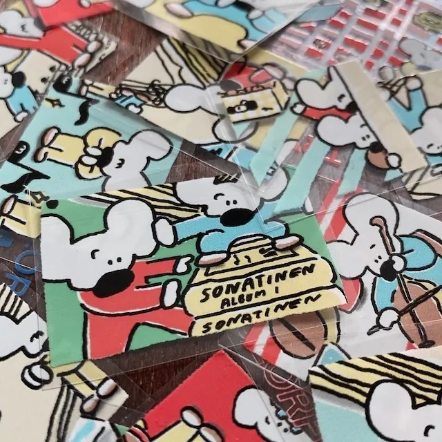 1991w2992｜Lovely Moments PET膠帶