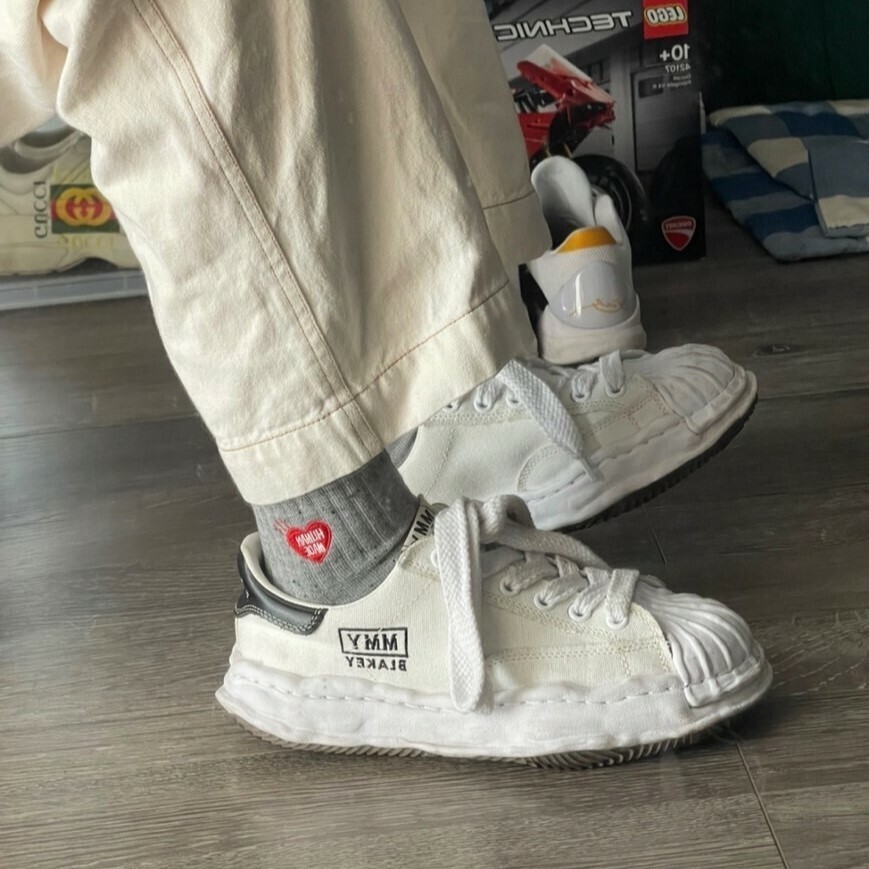 iSNEAKERS | Maison Mihara Yasuhiro Blakey "White" 三原康裕 MMY 白色 A08FW735WT