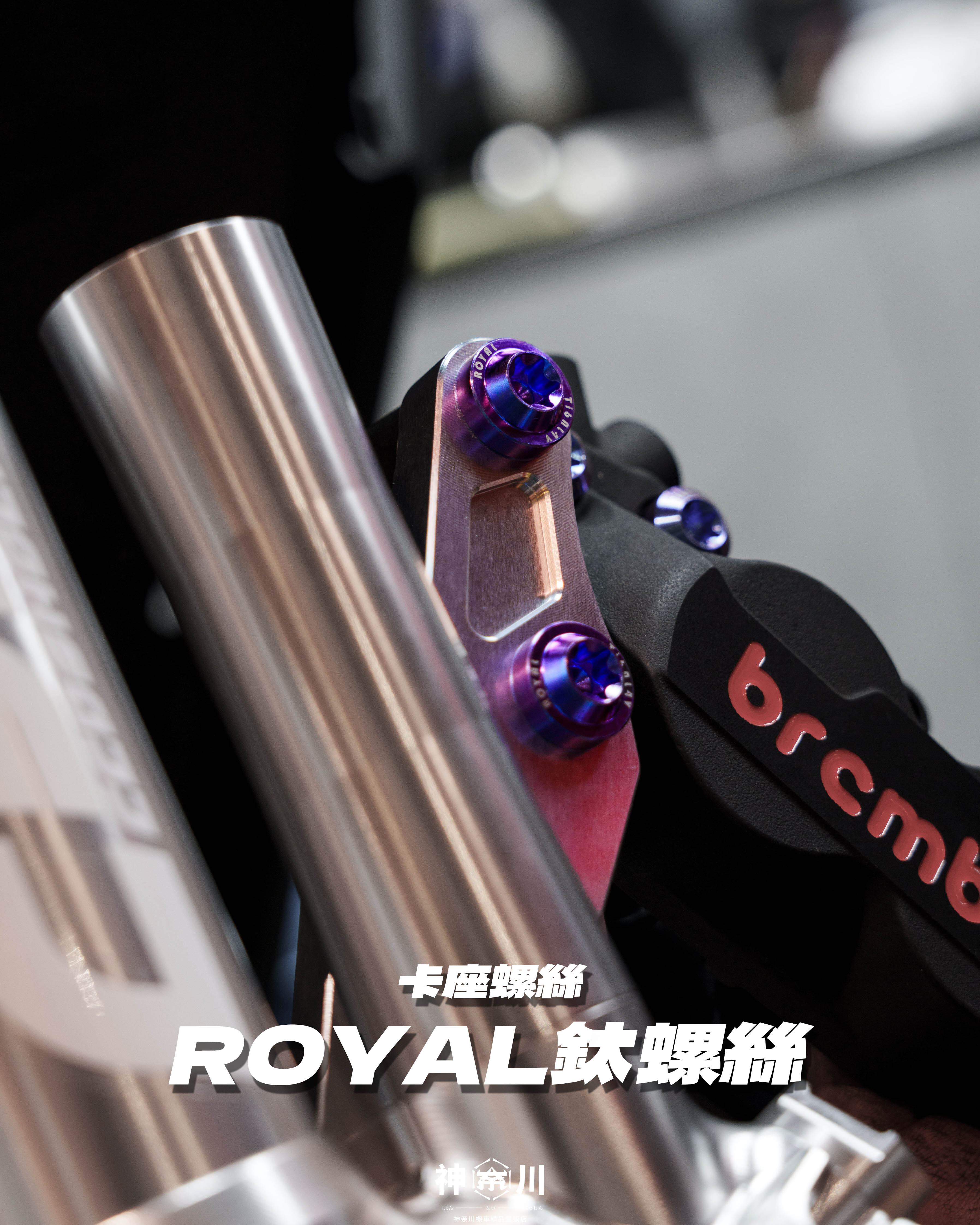 【ROYAL鈦合金螺絲-卡座螺絲】