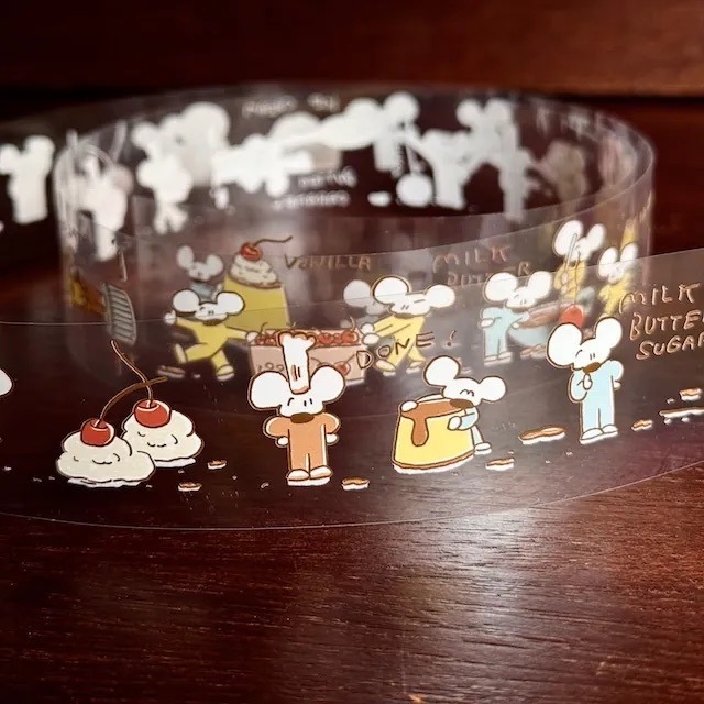 1991w2992｜Pudding park PET膠帶