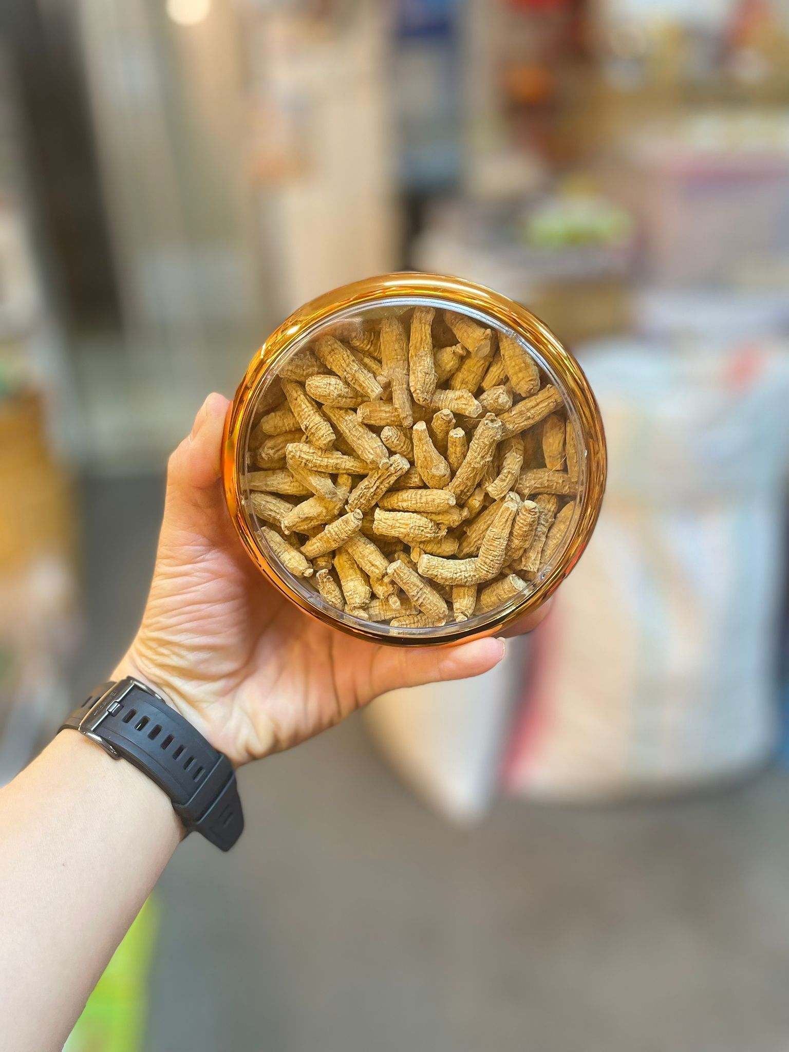 RV036 石斛花旗參禮盒裝 (龍頭鳳尾石斛75克+加拿大花旗參75克)