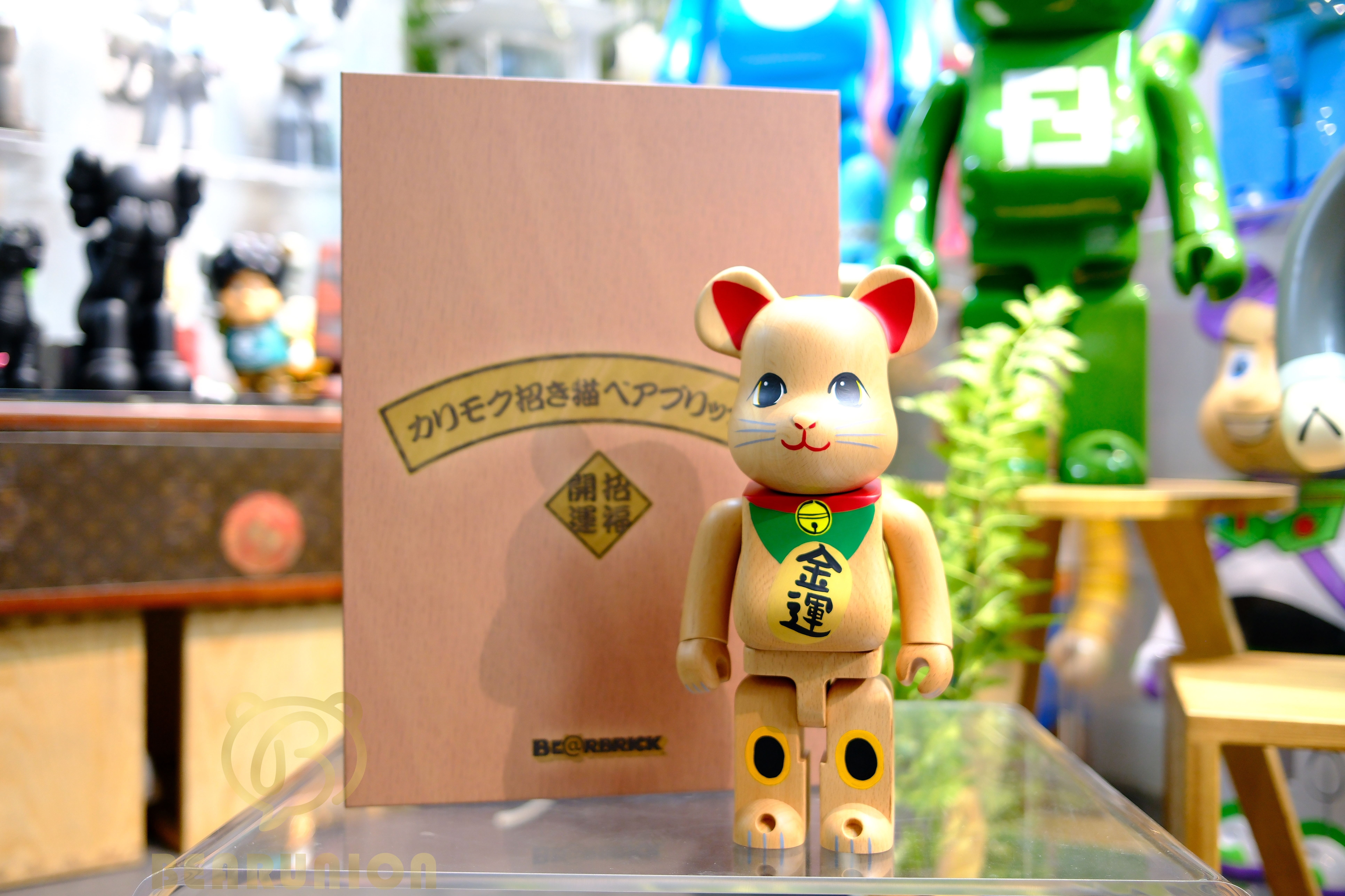 🥇現貨🥇Bearbrick 400% カリモク招き猫 弍