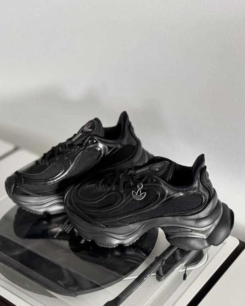 Adidas Originals Ozvenuz 增高 復古 厚底 老爹鞋 黑色