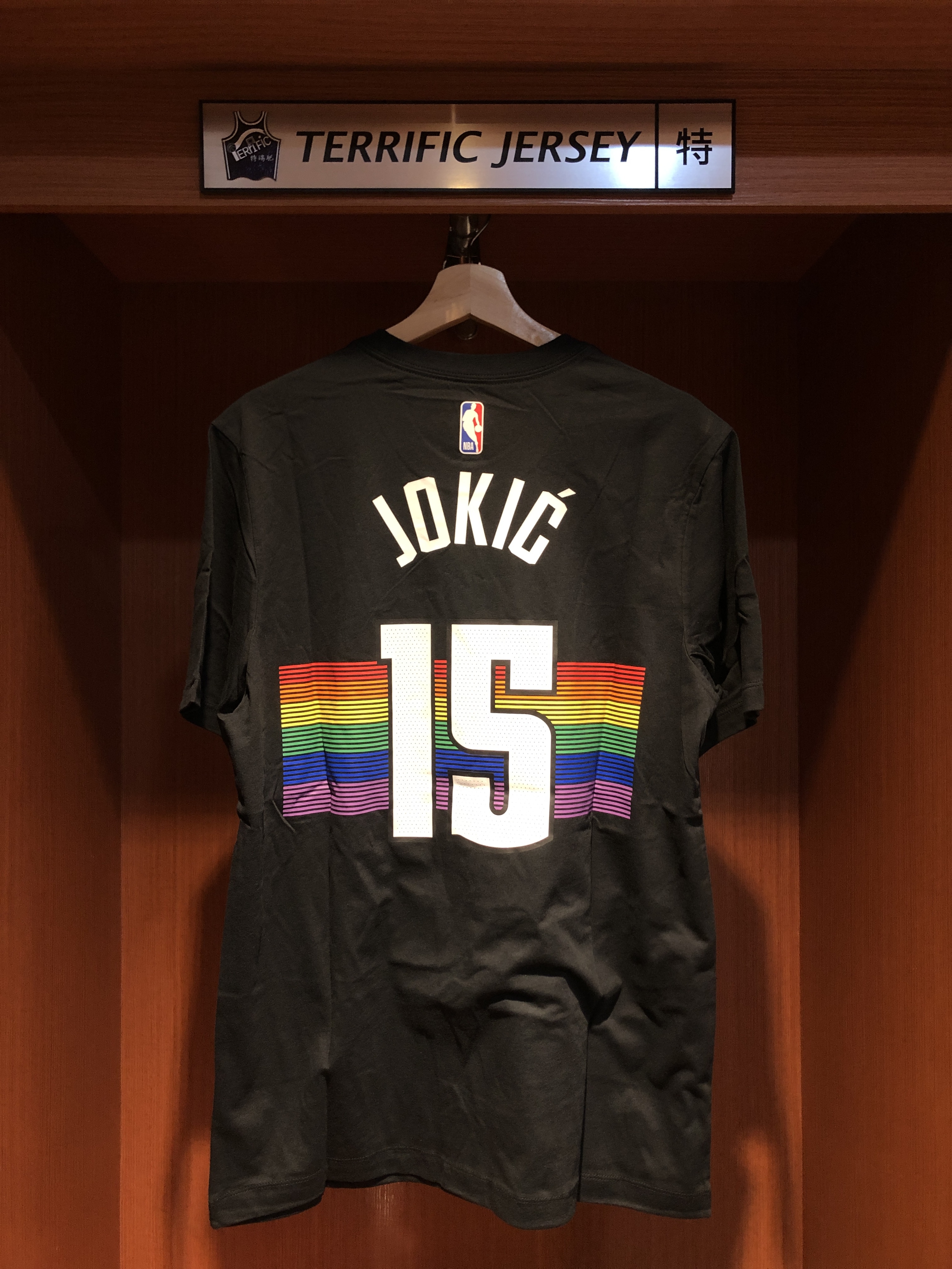 NBA短袖 Nikola Jokic 丹佛金塊城市 25-26 City Nike Player Name Tee 棉質 短袖 全新