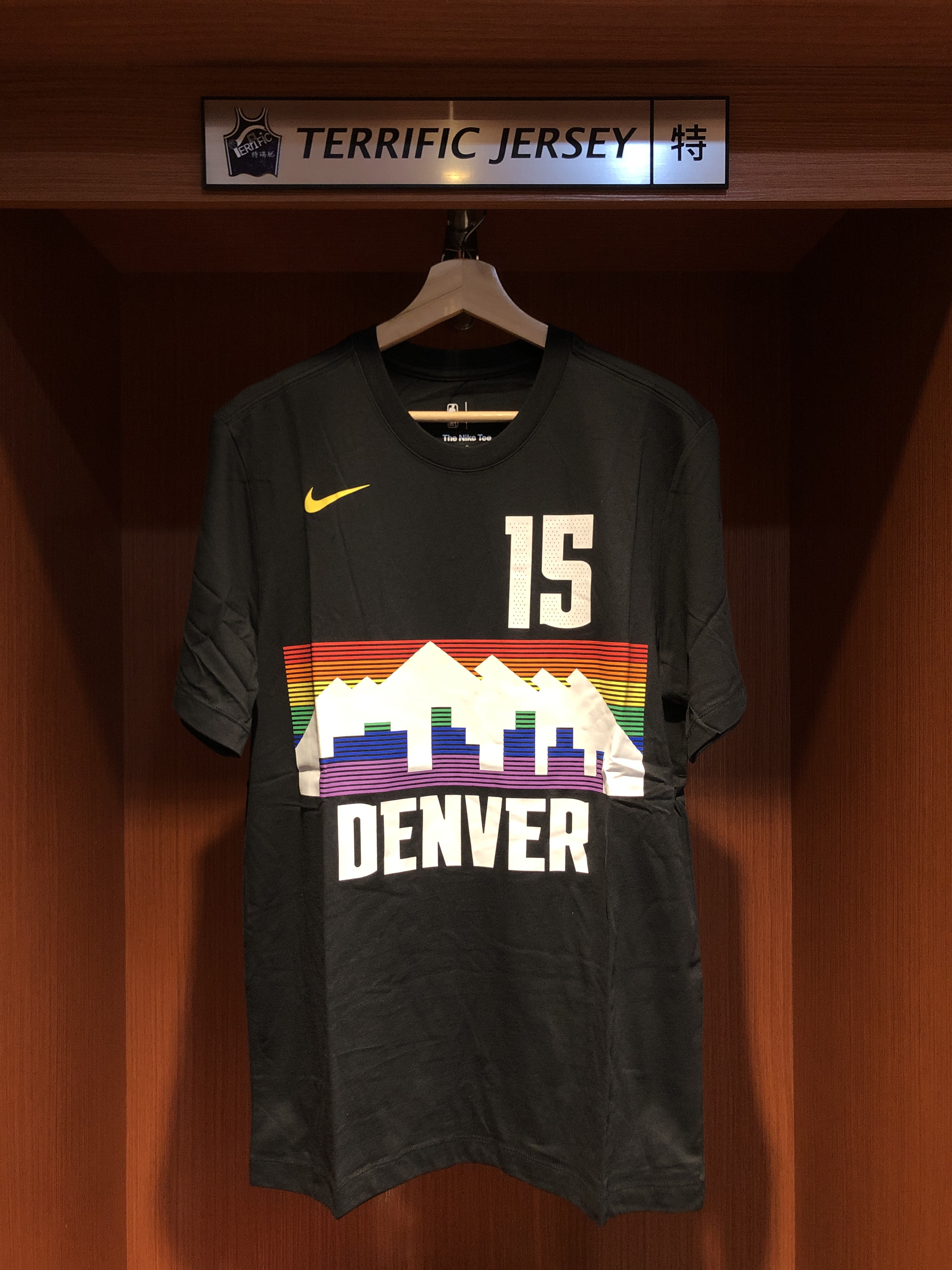 NBA短袖 Nikola Jokic 丹佛金塊城市 25-26 City Nike Player Name Tee 棉質 短袖 全新