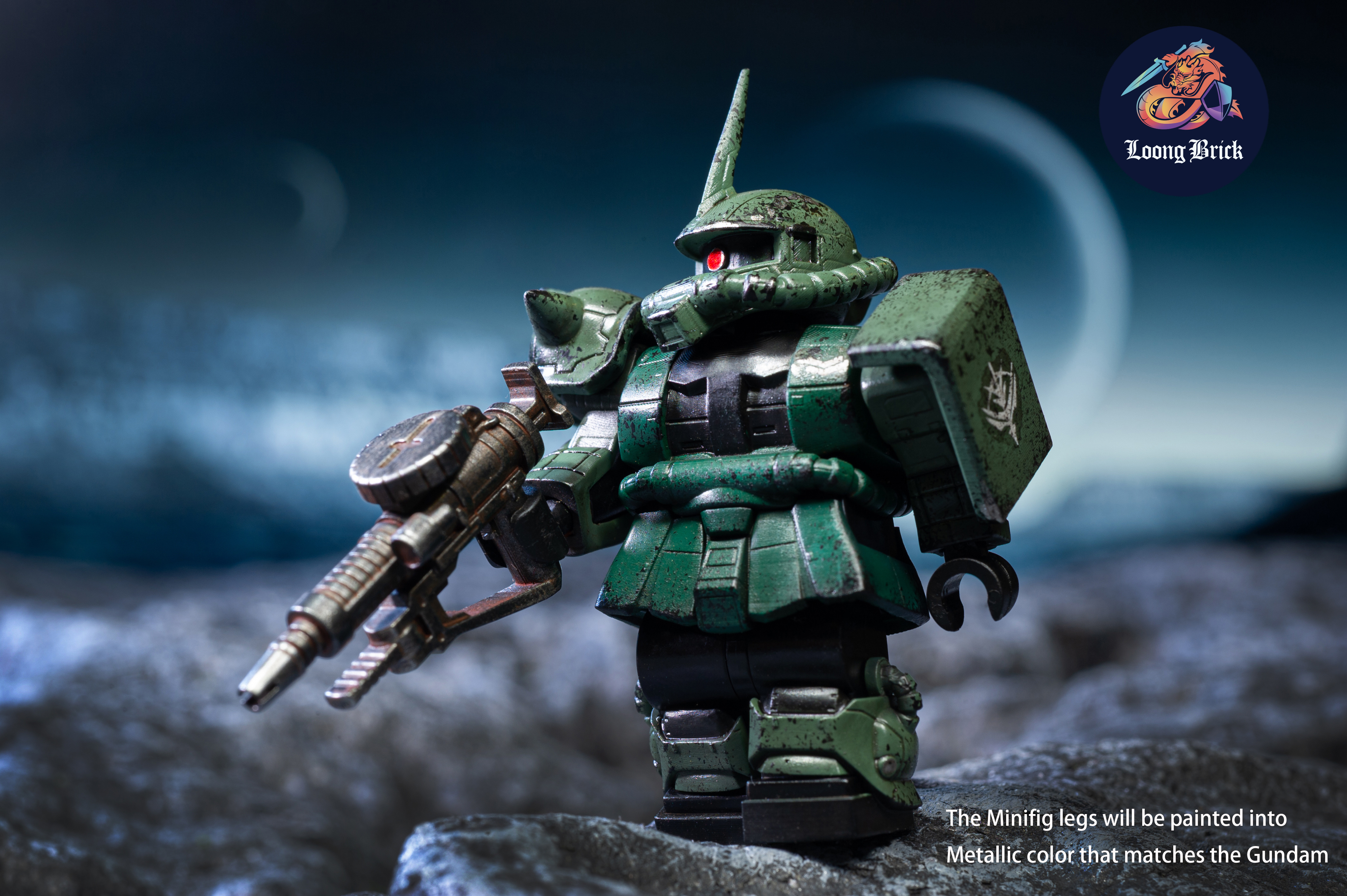 【預訂】【Loong Brick】綠札古